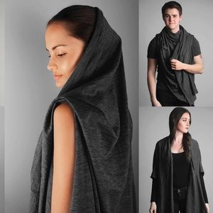 Versa Throw - Fine Merino Wool wrap/shawl/throw